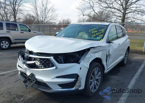 2021 Acura Rdx Technology Package z USA, uszkodzony, nr VIN 5J8TC2H58ML034791